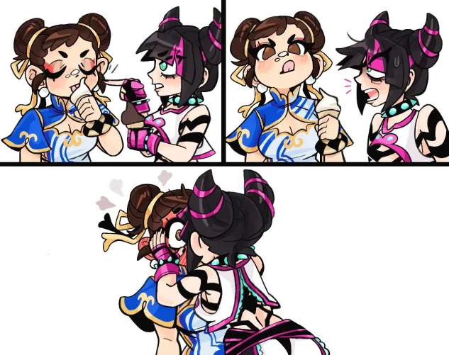 A cute little ice cream interaction - by Kecchi0