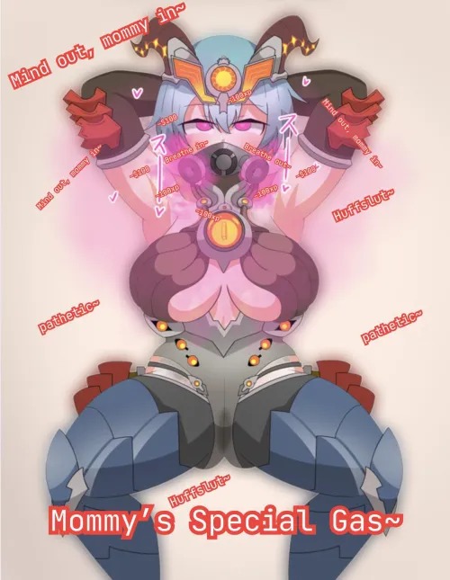 A “hero” finds a suspicious looking mask on the ground~ (buzamaaikouka)