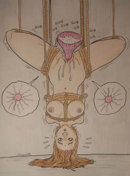 A hundred anonymous donors have made Karalee Brickle a human sperm bank [oc] (CreampieKS)