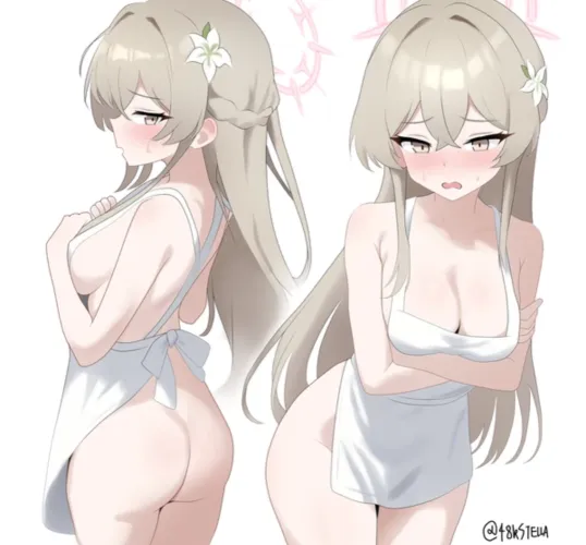 A little embarrassed... But she's wearing it for you