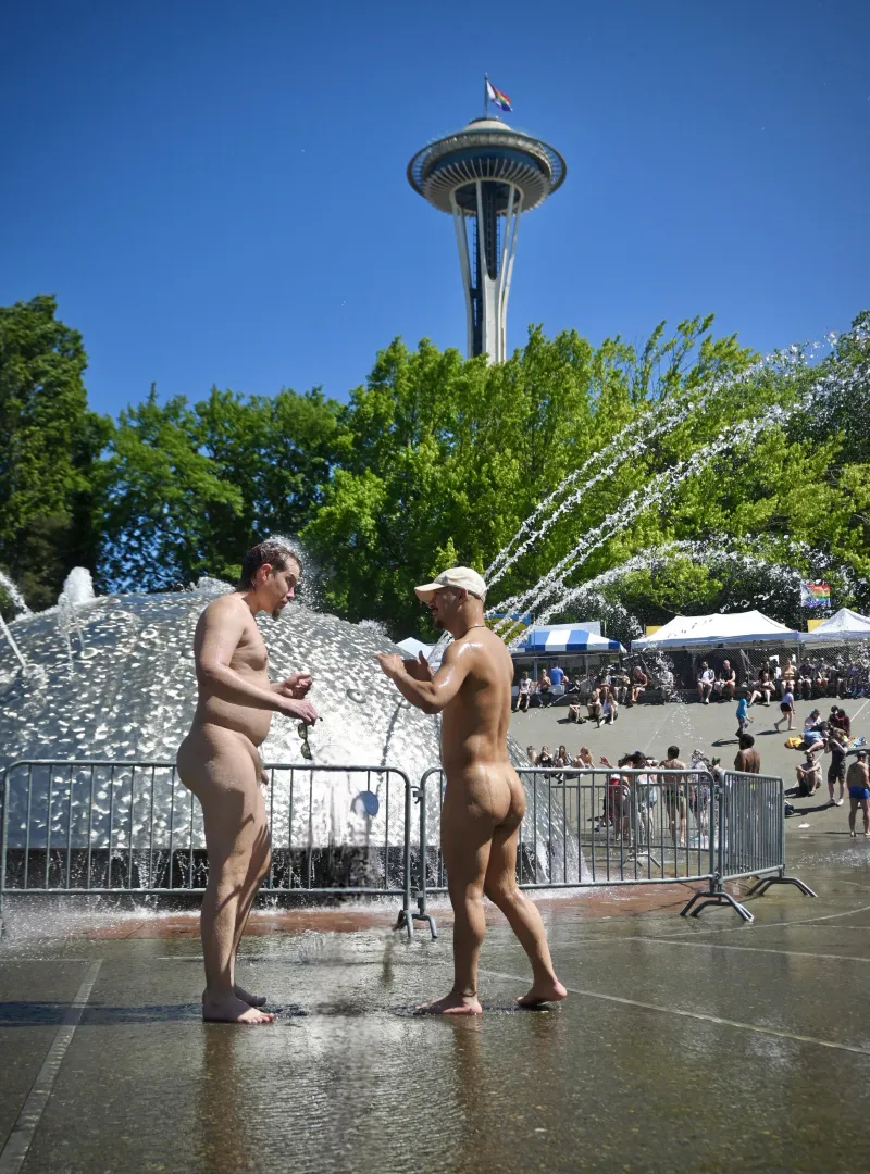 A little throwback to summer at the fountain
