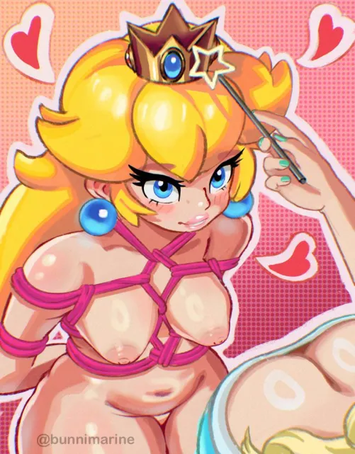 A quest to the stars got Peach in a bind (bunnimarine )