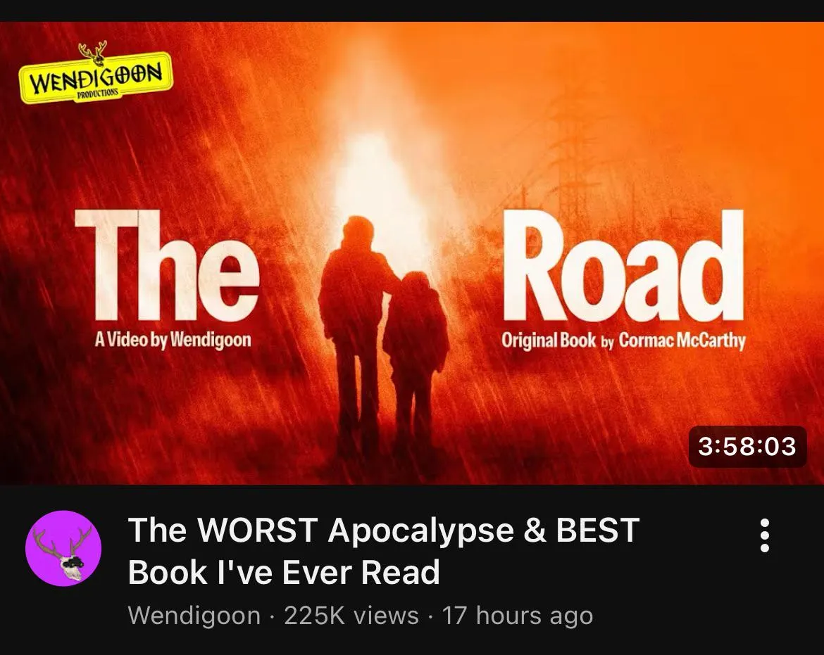 A second Wendigoon video has hit the reddits