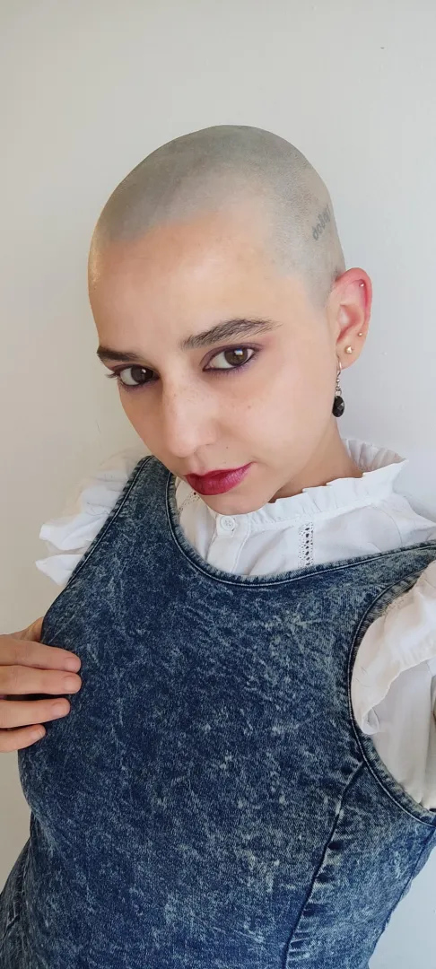 A soft head is my best look