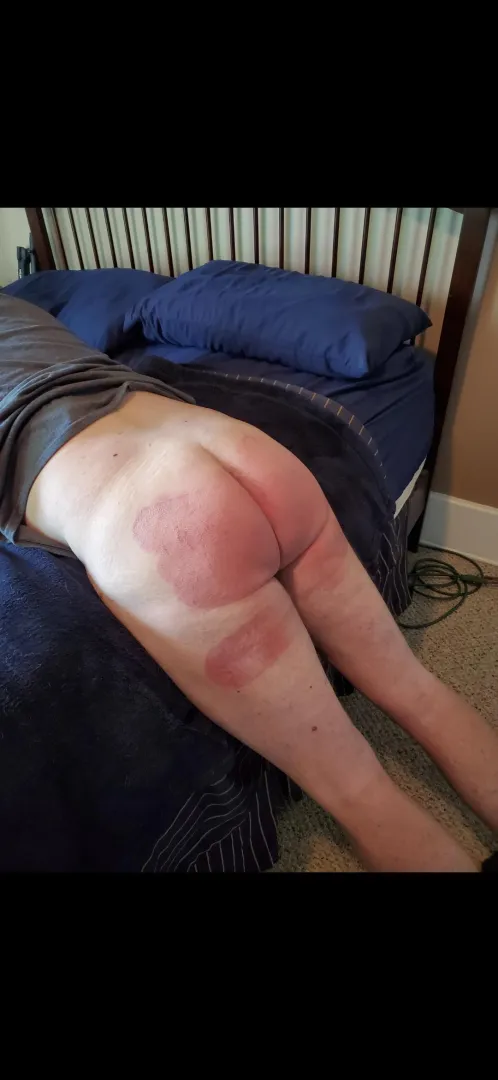 A sub of mine needed a maintenance spanking