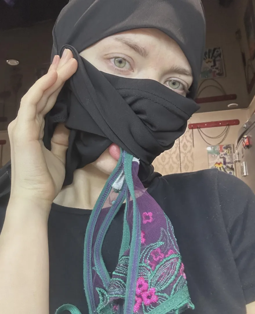 A symphony of silk and skin, music to my ears, harmonious, perfect harmony