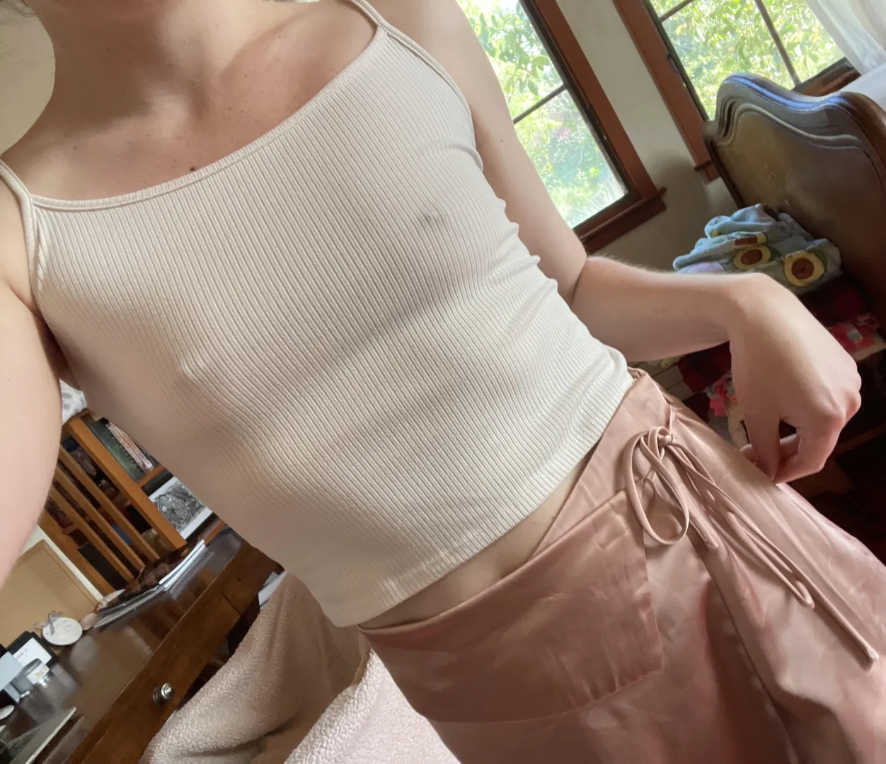 A tasteful midriff peekaboo is my fav accessory