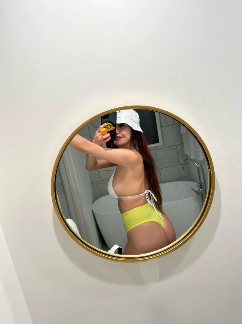 a very distracting swimsuit