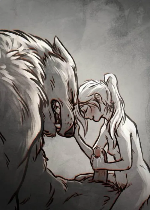 [A4A] They said having to deal with a Wolf boyfriend would be hard but they are some of the most affectionate and protective and caring things ever.