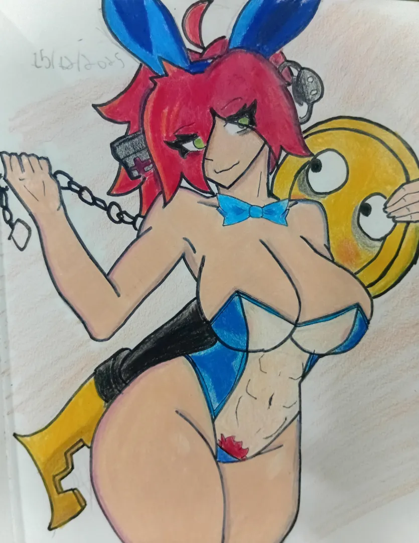 A.B.A Loves the new suit paracelsus gave her (OC)