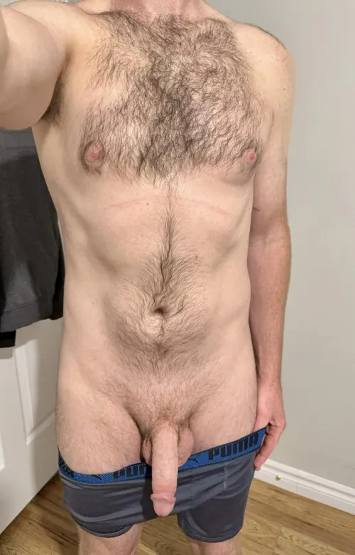 About to jump in the shower after a busy day [40] straight