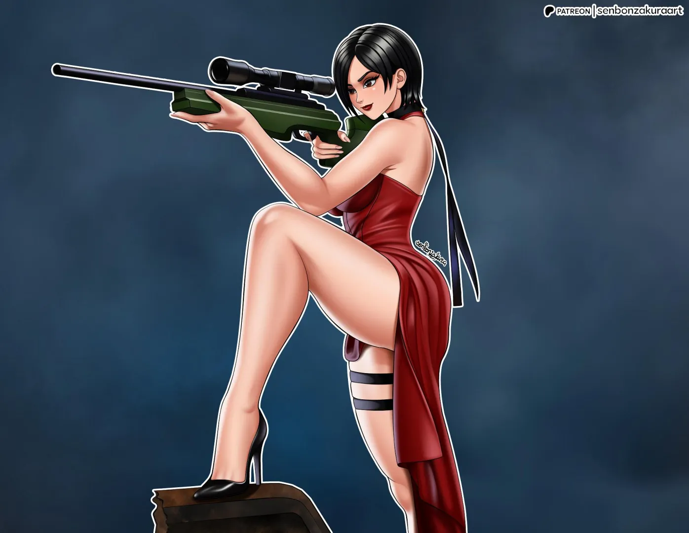 Ada Wong (SenbonzakuraArt) [Resident Evil]