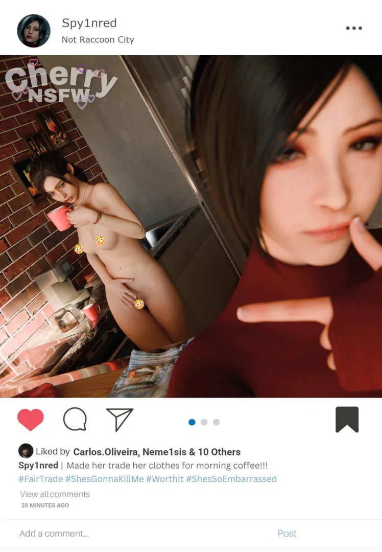 Ada’s prank on claire (Cherrynsfw01)