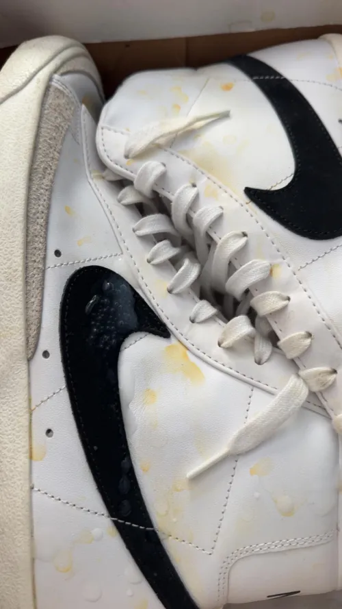 Added yet another to these Nike Blazers