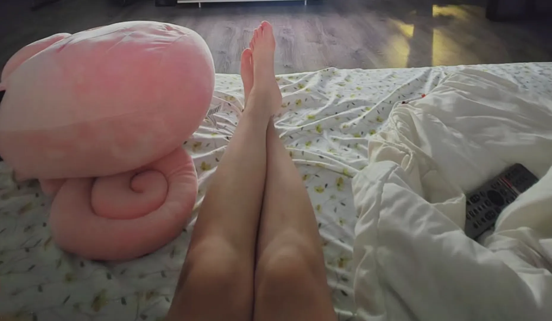 after 7 miles on the treadmill :)