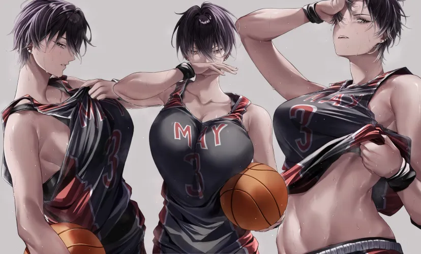 After Basketball Practice [Original]