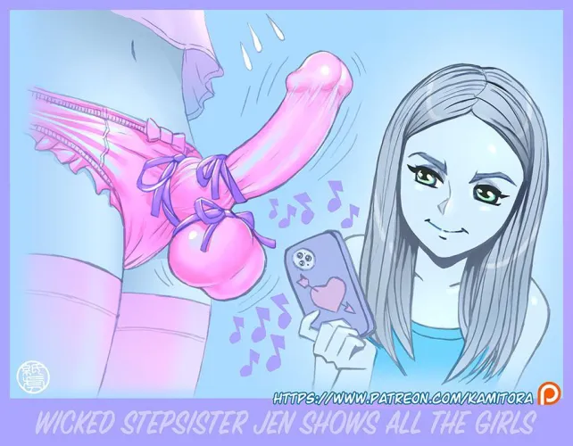 After she caught him, tying it up in the panties he stole was only appropriate.