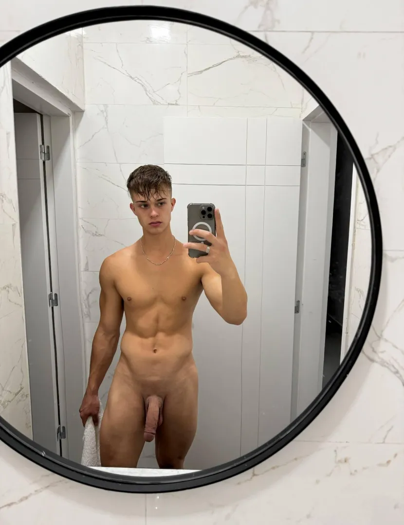 After the shower I'm ready