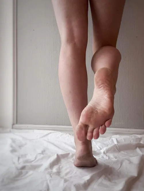 After wearing my shoes all day