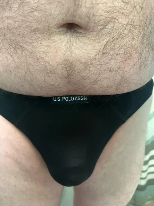 Age 47. Black bikinis