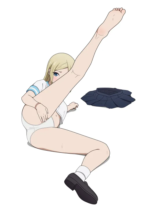 Ai Hayasaka Spreading Her Legs
