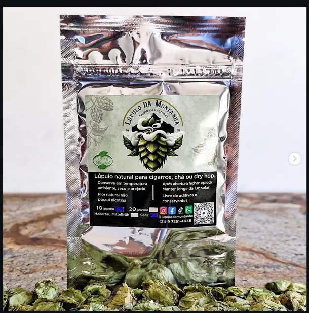 Alguém já fumou lúpulo como alternativa pro Tabaco?