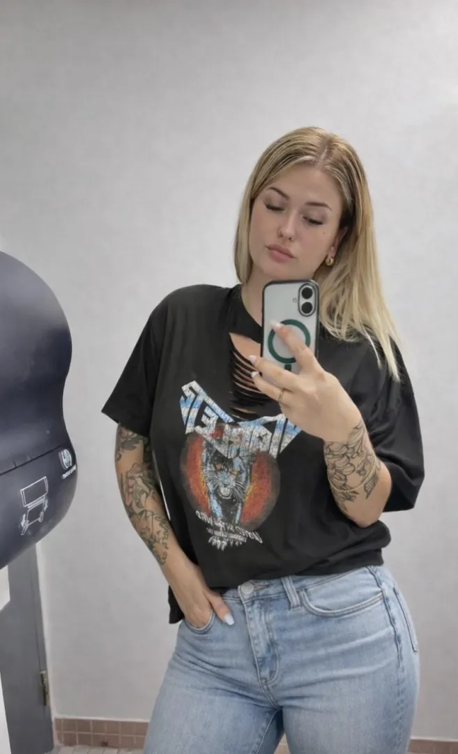 All covered in my blue jeans