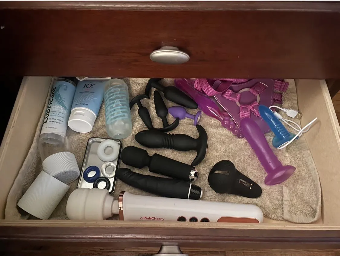 All of our favs in one drawer 