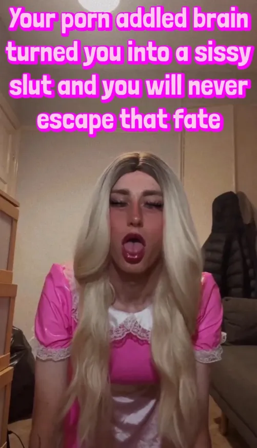All the porn turned you into a sissy girl