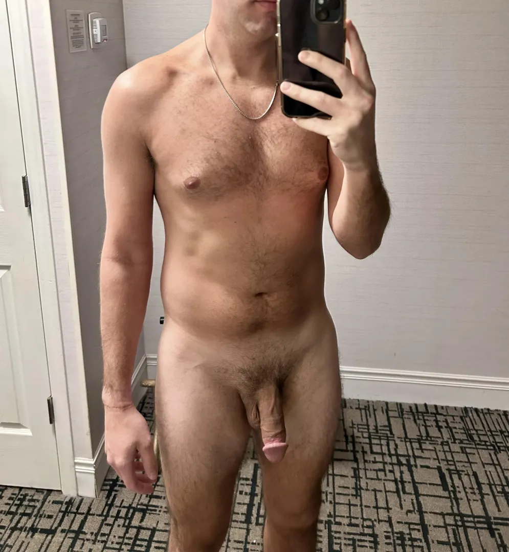 Always have to be naked in a hotel