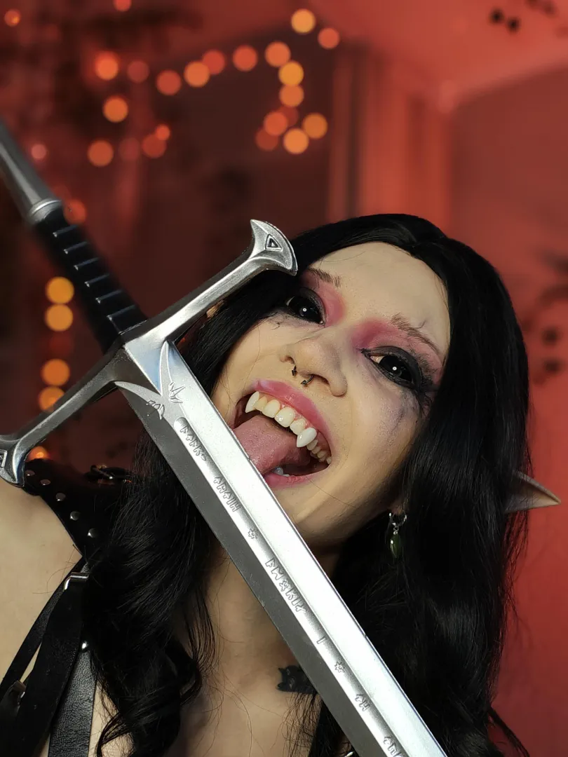 Am I polishing the sword correctly, master?