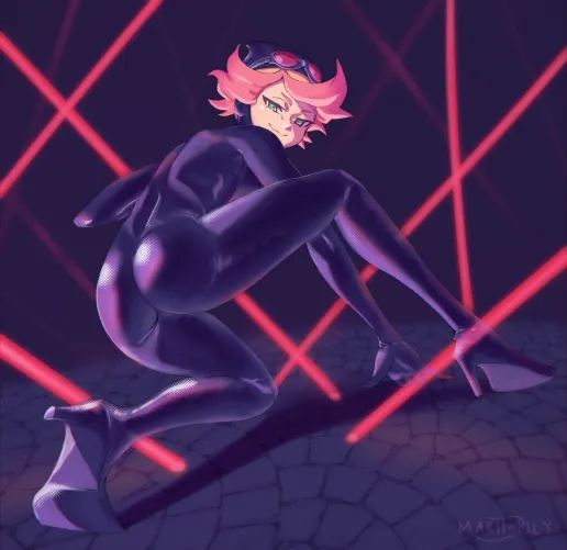 Amanda Sneaking Around (Marii-Pily)