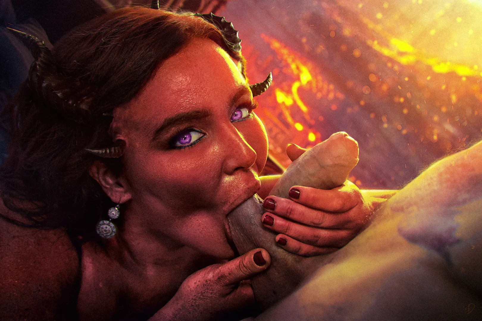 Amethyst And Crimson