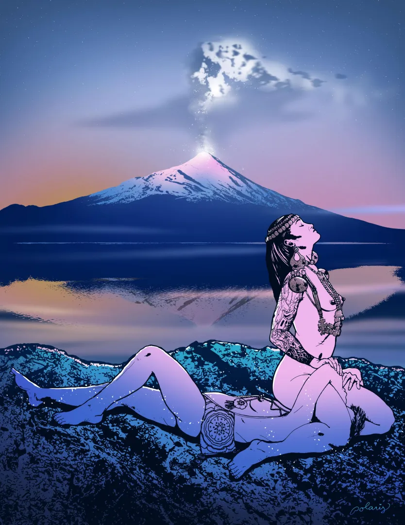 Amor en los Andes — Art by me