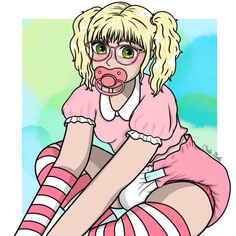 An adorable self portrait gonna be making more of these real soon!