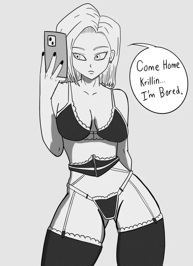 Android 18 is bored at home[potato_bug420]
