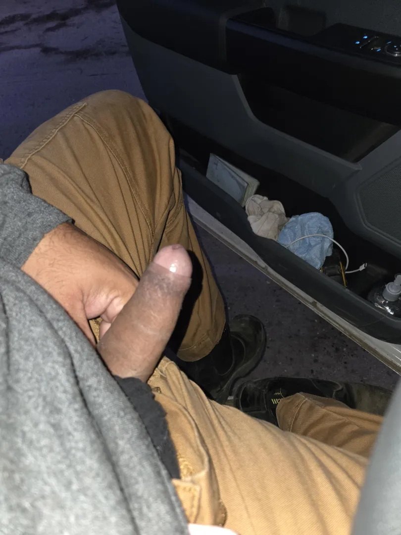 Another horny morning at work