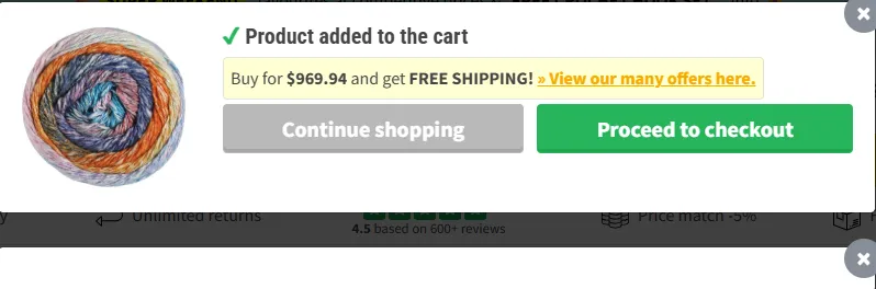Any rex to top off my cart for free shipping??