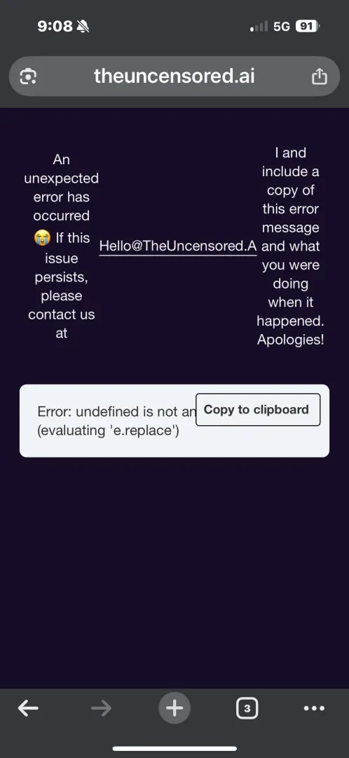 anyone else having this problem have reported to the given email not had any correspondence