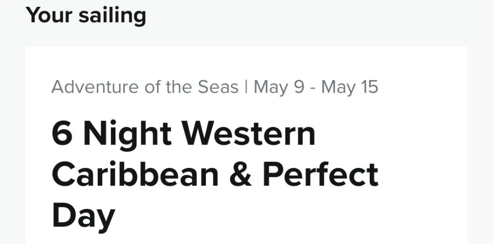 Anyone on this cruise?