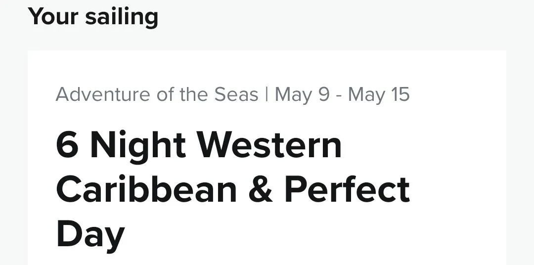 Anyone on this cruise?