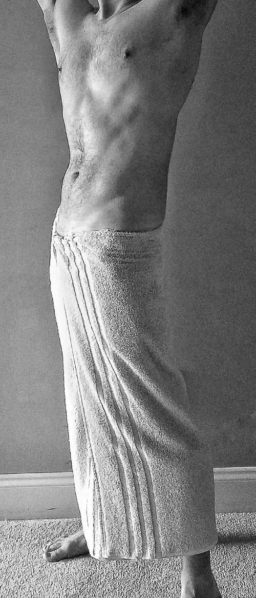 Anyone want to unwrap my towel?