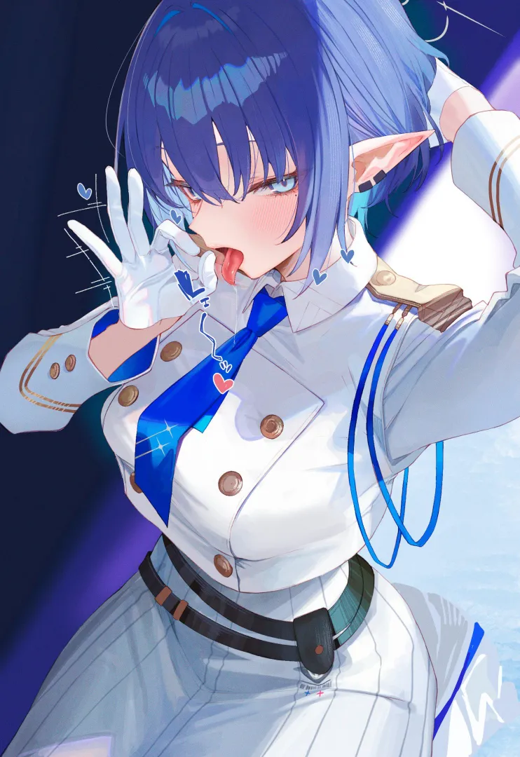 Aoi wants something, but I'm not sure what (Suujiniku) [Blue Archive]