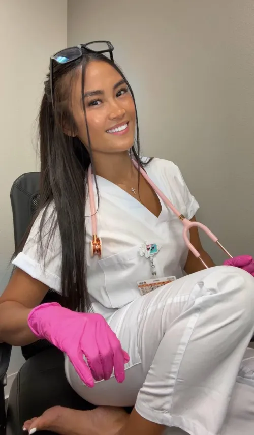 Are you nervous, or are you just happy to see me?