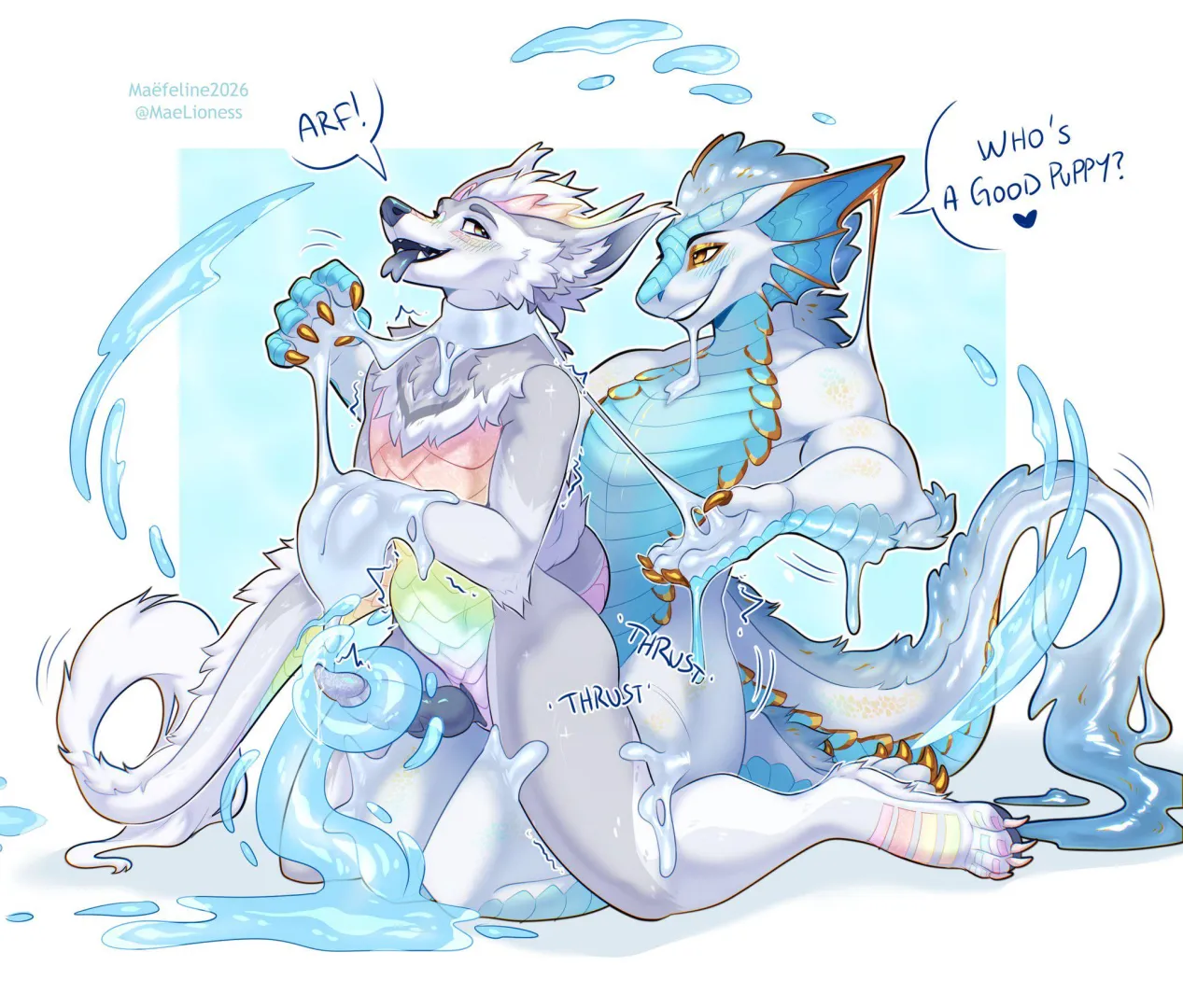 Arf  (@KinkyLioness on X)‬ (M/M)