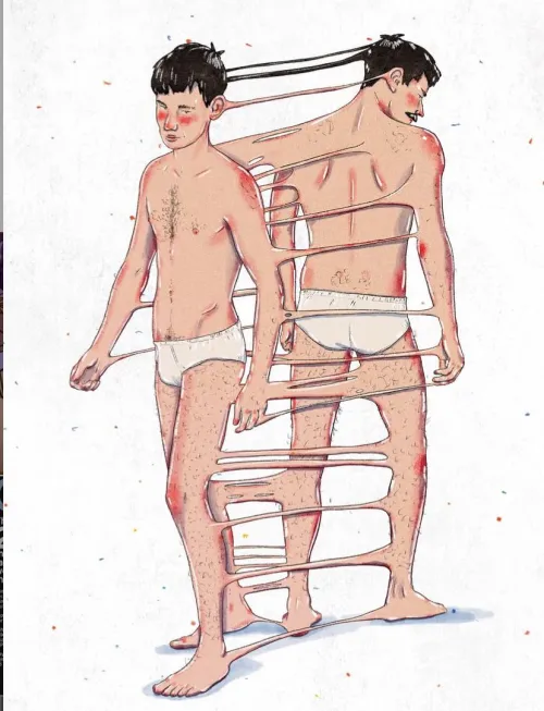 Art by @bastianilkk - lots of tw on their page 