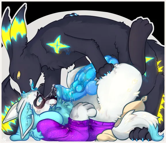 [Art] [Feral] [anthro] Like father like son