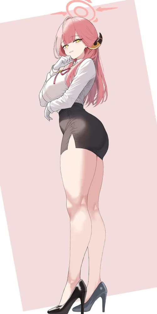 Aru Giving a Smile [Blue Archive]