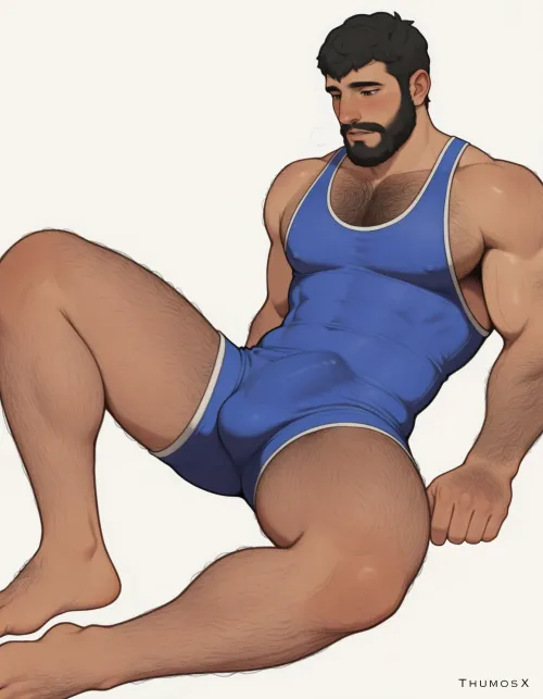 Aslan is still thinking about last night. Better handle that before getting called to the mat… it’s not exactly easy to conceal. (OC)