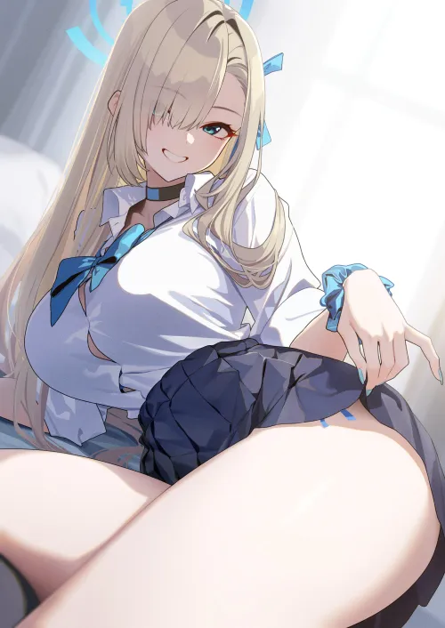 Asuna Peek (Baffu) [Blue Archive]